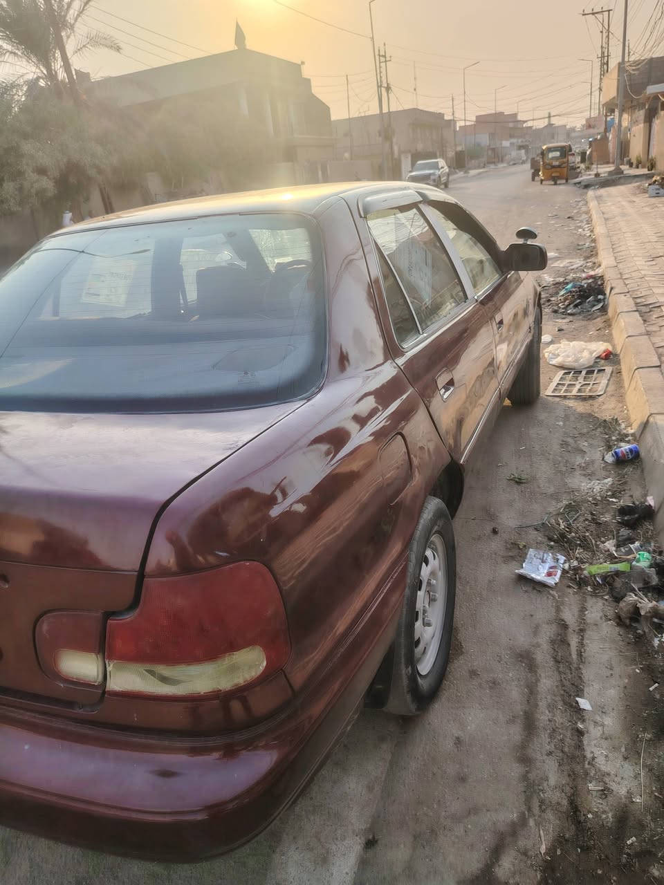 السلام عليكم النترا موديل 94 للبيع السياره بيها نقوصات باور ستيرن ودرايم شيفت  السياره جاهزه كير ومحرك حاويه سعر السياره 21 ورقه وبيها مجال قليل حق الجيه عنوان السياره ديالى القصيرين قرب سيطره الغالبيه للاستفسار رقم الهاتف ***********
