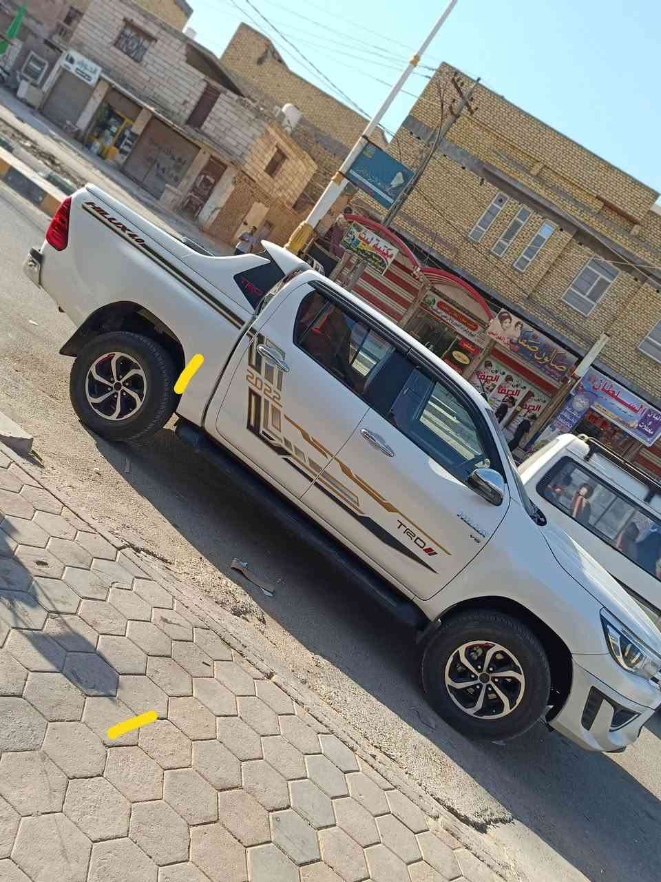 🚘 للبيع هايلوكس TRD موديل 2020
هايلوكس TRD V6 مكينة 4000، 6 سلندر،  أوتوماتيك، فور ويل 4×4، بصمة وتشغيل زر، دخول ذكي، مثبت سرعة، شاشة، كامرة خلفية، حساسات، تحكم ستيرين، مكيف أوتوماتيك، ويل TRD ولايت زنون، LED والسيارة نظيفة كلش، لا ضربة ولا صبغ، صبغ مكفوله بالكامل، داخلية مرتبة وما بيها شي، ومكفولة من كلشي
.تحويل ثاني يوم
💰 السعر 280 ورقة 
شراي يتصل ***********
