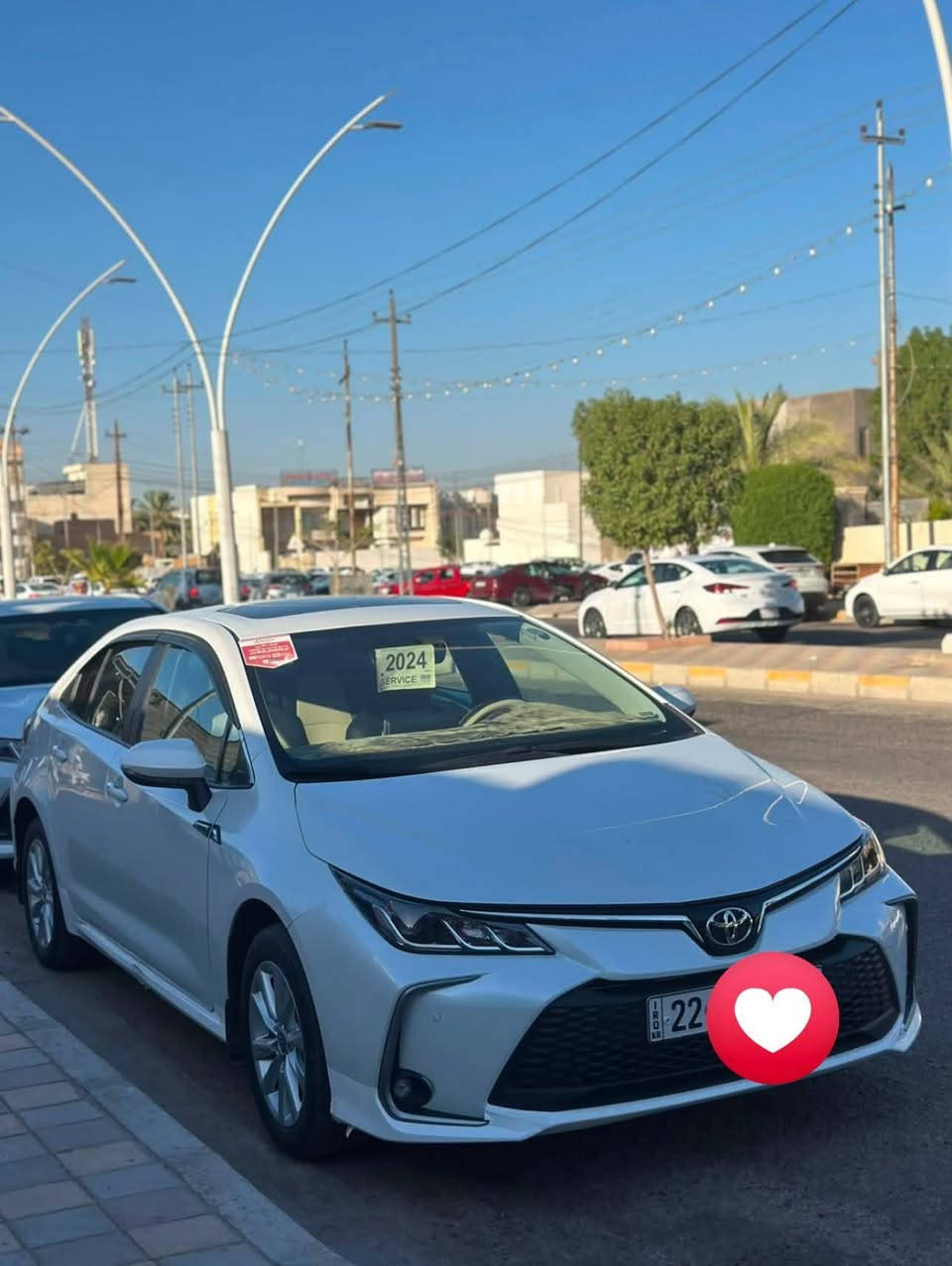 تويتا كورلا خليجي 2024 ساز فول بانزين
مواصفات واحد على واحد 

رقم اربيل تحويل ثاني يوم ماشيه ٣١ 

فتحه سقف شاحنه لاسلكي حساسات داخل لونين 

عداد الكتروني دخول ذكي بصمه تشغيل 

قطعتين تبريد سياره مكفوله بعدها بضمان صيانه وتبديل دهن مجاني

سعر 140 قابل لتفاوض 

تواصل ***********

مكان اربيل
