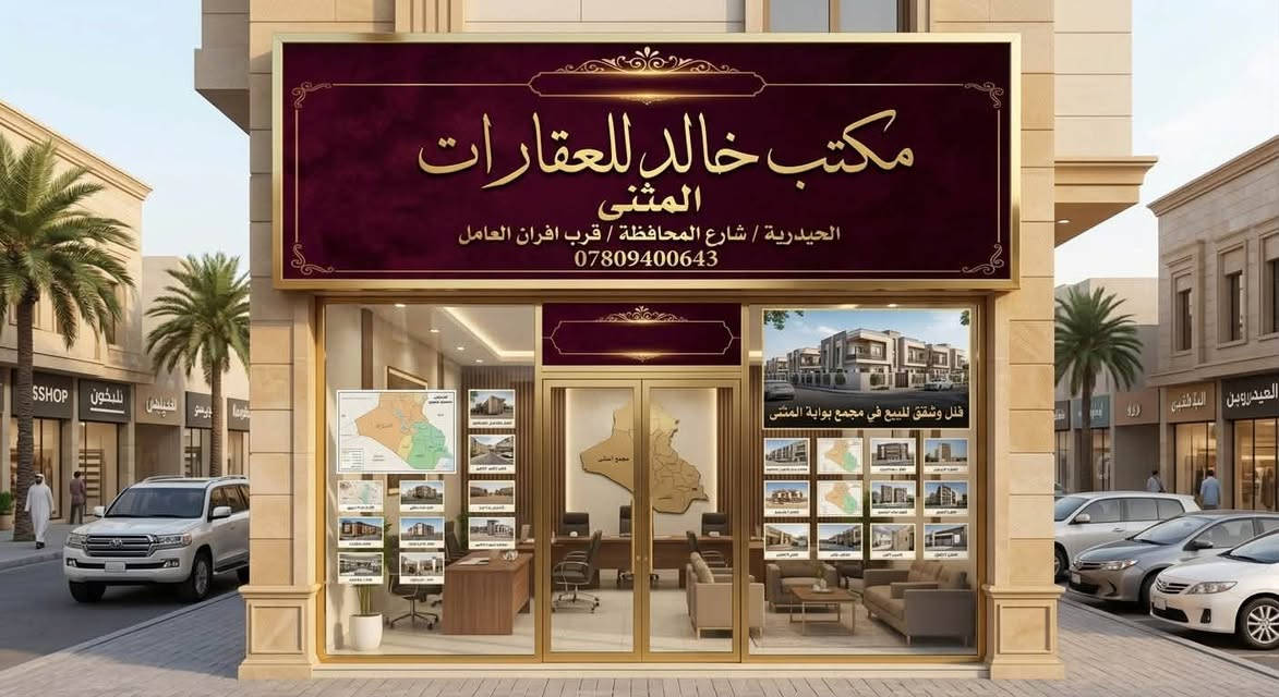 🔶#قطعة_في_الشراكية_الثالثة
🏠 موقع القطعة بالجهة الي مقابيل مجمع بوابة
       المثنى 
🏠 المساحة 410 متر 
🕋القطعة مميزة تكون ركن شارع 15 وشارع 12
       وتكون كدام القطعة حديقة وقريبة جدا من 
       الشارع العام 
🎁 السعر على الخاص حسب رغبة صاحب العفار 

🏠 مكتب خالد للعقارات / الحيدرية / شارع 
      المحافظة  /قرب افران العامل
☎️ ***********
     ***********
