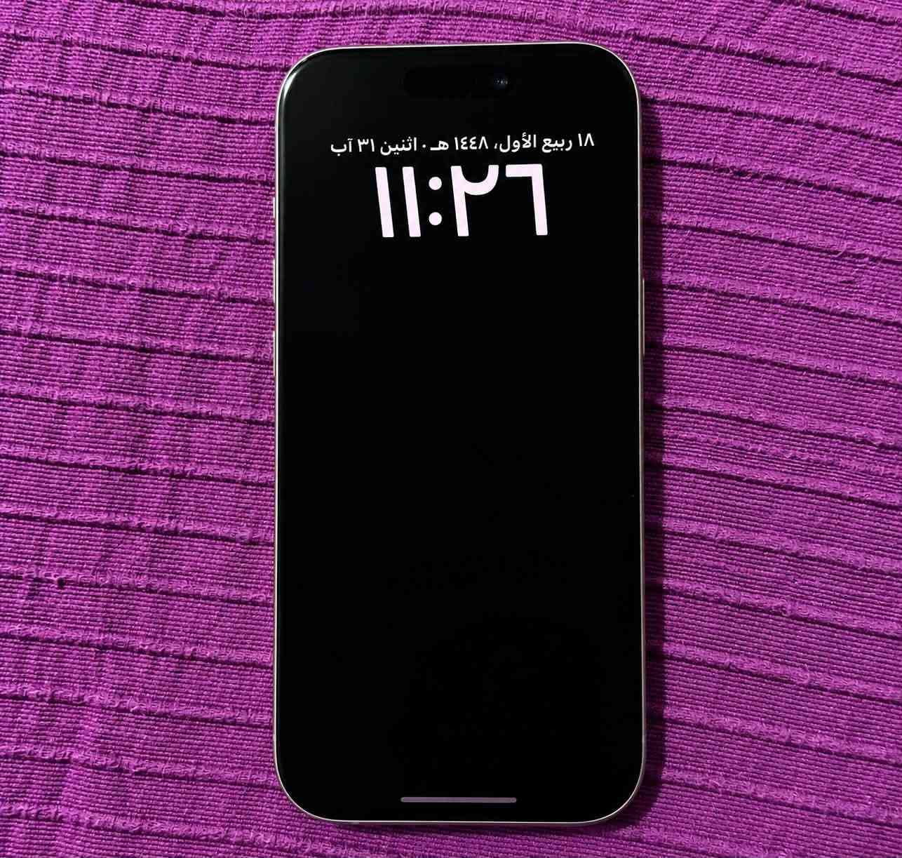 � آيفون 15 برو للبيع فقط 🔥
✨ المواصفات:

* 📲 شريحة إلكترونية eSIM
* 💾 ذاكرة 128GB
* 🔋 صحة البطارية 87%
* ✅ الجهاز مفتوح وما مفكوك أبد
📞 للتواصل واتساب:
***********
