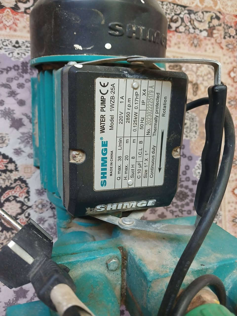 موطور ماء • نظيف جدا • جسر ديالى