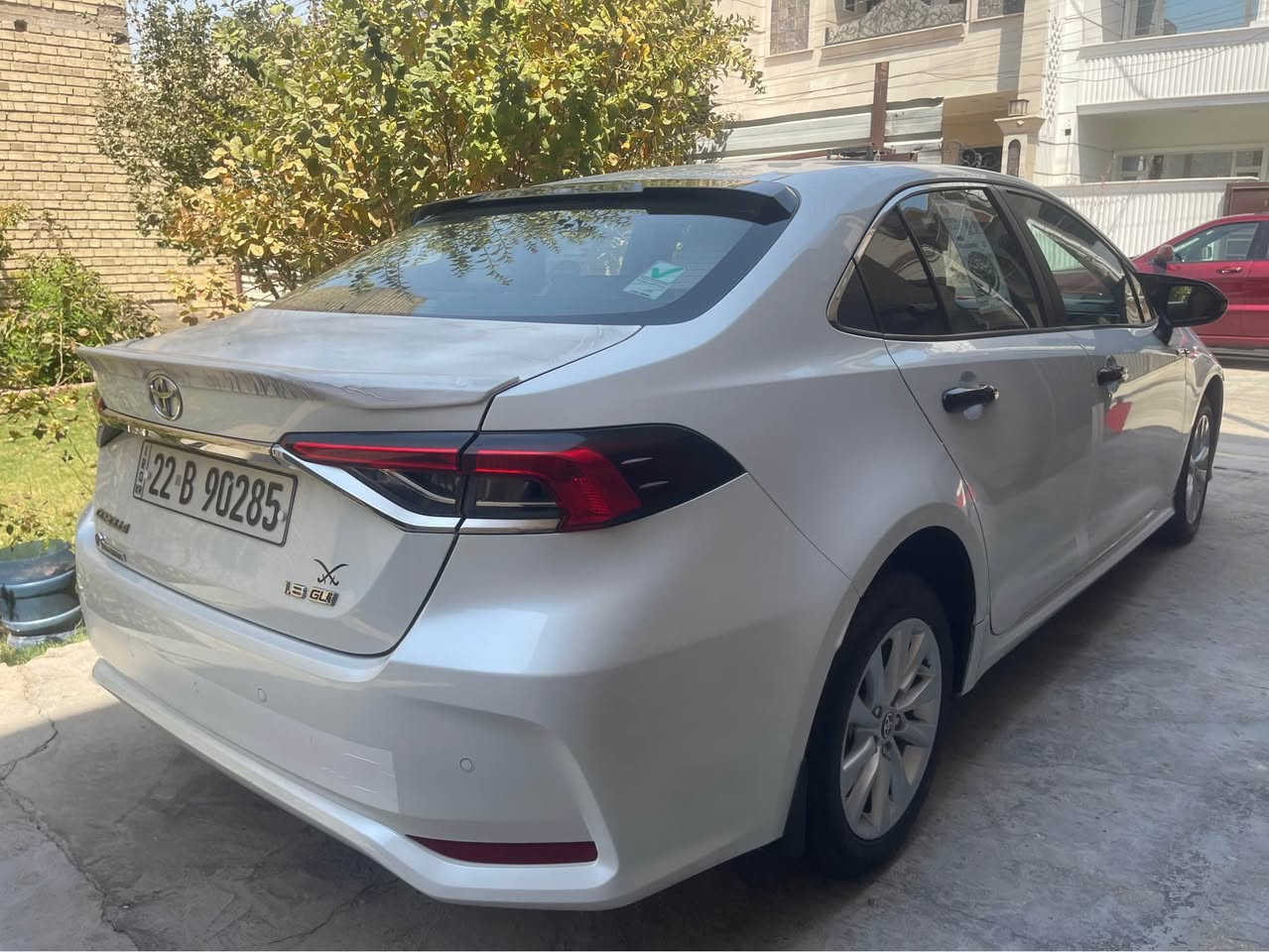 كورلا ساس 2024 فول مواصفات مكفولة من الصبغ والبارد بيهة كم رصعة بسيطة فقط
ماشية 80 الف 
السيارة جاهزة ومناقصهة اي شي
السعر 173 ورقة 
مكان السيارة بغداد حي الجهاد
مامتواجد ع الفيس
*********** بغداد, العراق
