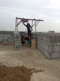 رافعة كهربائية • تصعيد مواد • الموصل