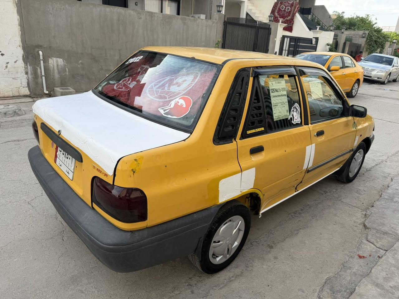 للبيع ساسيبه موديل 2012 رقم بغداد مشروع وطني لحد 2027 تبريت ثلج كير محرك صدر كهربيات تبريت كلها شرط سيارا مال شغل مابي نقص سعر 13ورق وبي مجال قليل ***********
