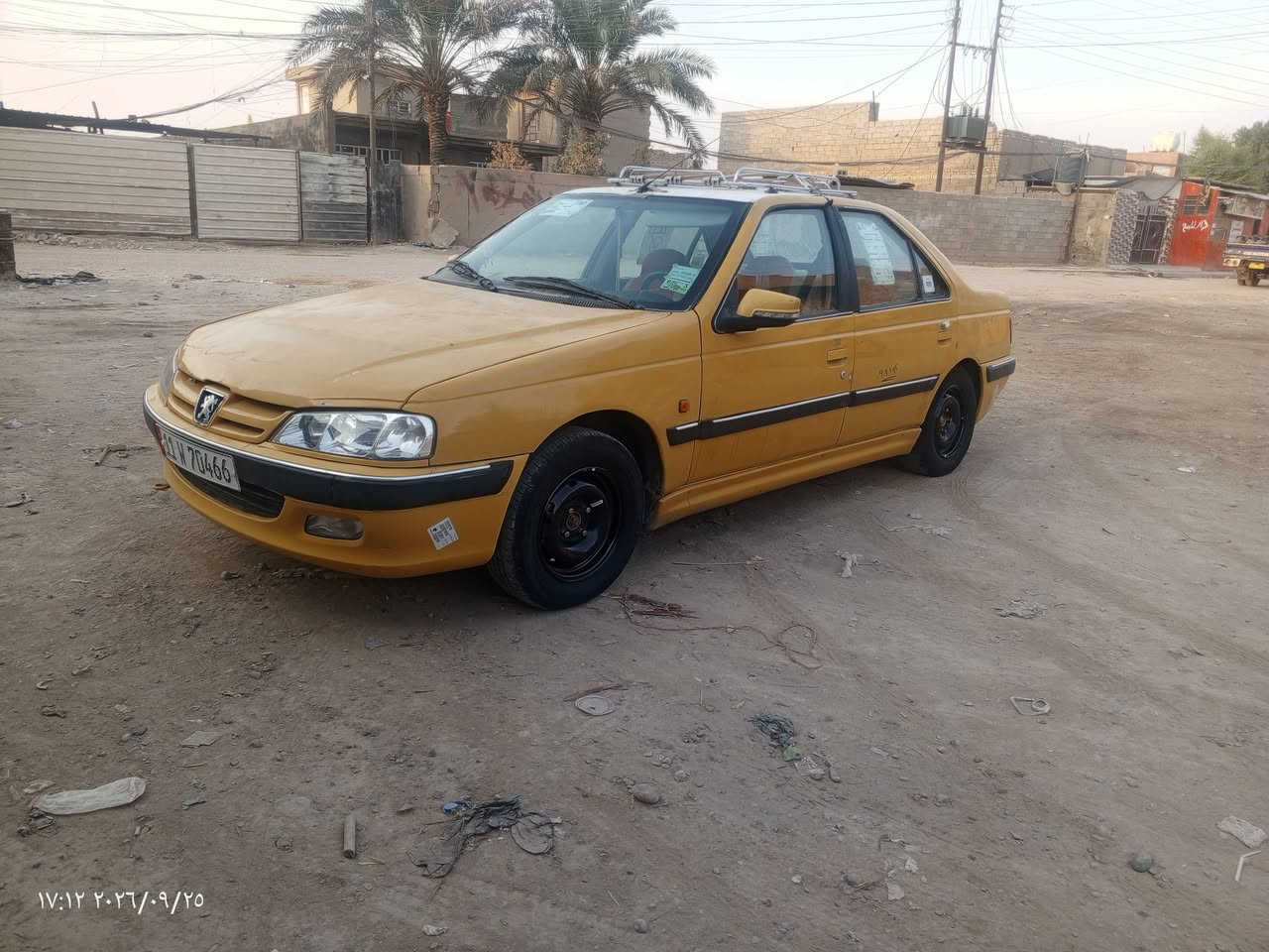 السلام عليكم.
بيجو 2015، مكفوله من الضربه والصبغ، بيها جاملغ ايسر بي صبغ بدون دواخل ، مكينه جديده، حداديه جديده، تبريد شغال ، سنويته 29، رقم دولي ،بيها جراد موضع بالصور ، بيها منضومه غاز.

السعر /39 وبيها مجال.

العنوان / بغداد المدائن.

رقم الهاتف/***********.👍🏻

نص مكتوب في الصور:
- ١٧:١٢ ٢٠٢٦/٠٩/٢٥