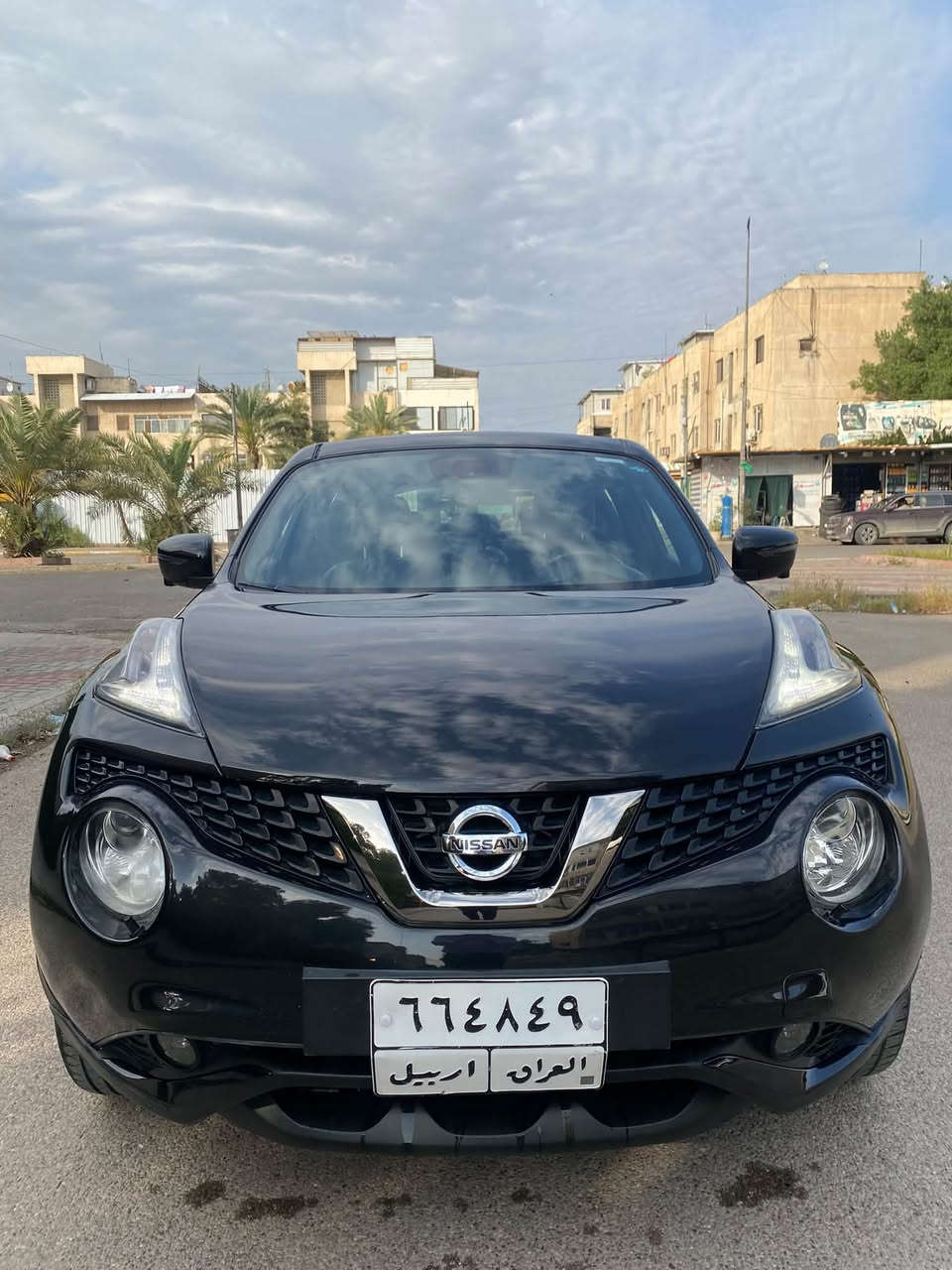 السلام عليكم
نيسان جوك 2018 فور ويل 4WD
محركها 1600cc
~ فوول مواصفات ~
بانوراما 
رادار امامي وخلفي
نقطة عمياء 
ويل كب كروم اسود
كشافات زينون 
تجي 5 كاميرات 360 درجة 
كشنات جلد وتدفئة بالكشنات 
مري شفط واشاير بالمري
نظام الكير 3 انظمة 
رياضي S
اعتيادي N
اقتصادي E
السيارة ماشية 65000 كيلو
مابيها اي نقص 
مابيها اي حادث 
فقط بيها بارد بالباب العكس جهة السايق 
الدعاميات مصبوغة جمالية
رقمي ***********
السعر 11,000$
