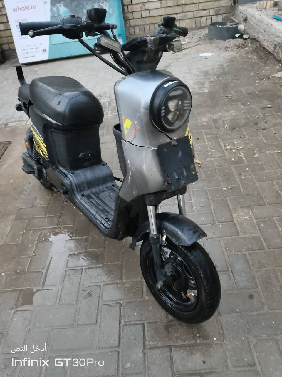 السلام عليكم 
دراجه شحن R10  شركة الريان 
للبيع السعر 300 وبيها مجال
مكاني بغداد البياع
***********
