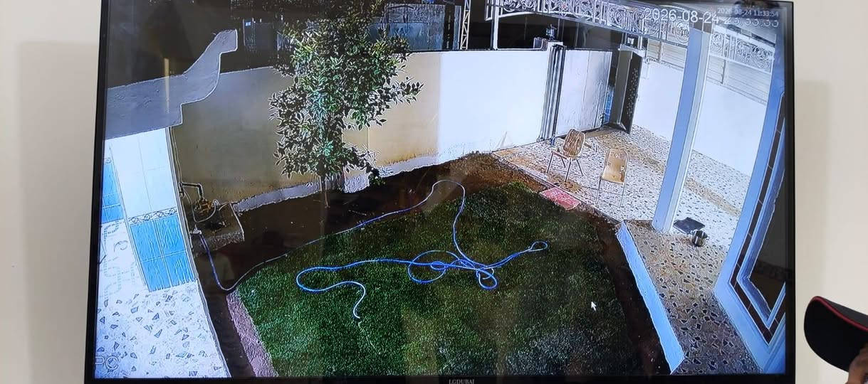 تم تنفيذ وتنصيب منظومة IP متطورة بعدد  4 كاميرات،
موقع #الانبار_الفلوجة حي نزال بيت الاخ ابو امين 
 بتوزيع دقيق  للحصول على أفضل تغطية ووضوح:

🔴  بدقة 4MP

⚡ مميزات المنظومة:
• نظام IP عالي الأداء
• جودة صورة واضحة وعالية الدقة
• تسجيل مستمر عبر NVR
• إمكانية المشاهدة والمتابعة عن بُعد عبر الهاتف
• تركيب احترافي ومنظم
• تغطية مناسبة لمختلف المواقع والاحتياجات الأمنية

🔐 دهوى ضمان سنة  — حماية أوضح، أمان أفضل

📞 للاستفسار والحجز:
***********
***********
المهندس : مازن ابو اسامه 
#كاميرات_المراقبة #دهوى_IP

نص مكتوب في الصور:
- 2026-08-24 11:33:40
- 2026-08-24 11:33:50
- PC