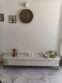 تمثال فيل • صنع هندي • باترينة تلفزيون