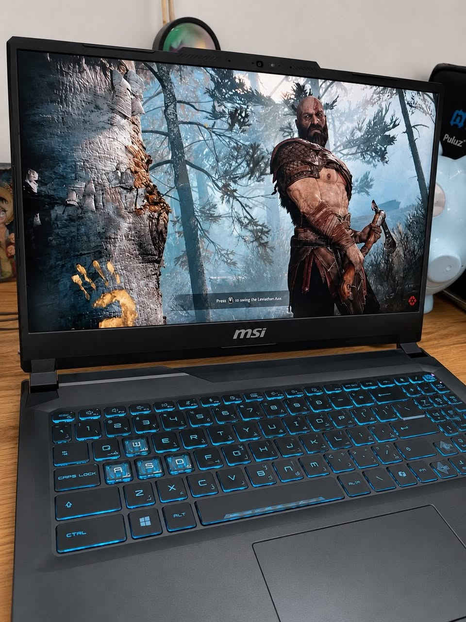 لسلام عليكم شباب

اللابتوب الاحترافي من Msi باحدث فئاته الCyborg 1S 

بتاريخ اليوم 7\20 

اللابتوب نضافه عاليه مضمون من الخلل او الملاحضه

ياتي بعتاد احترافي

شاشه حجم 15 انش معدل تحديث 144 فريم الوان 100!%SRGB

معالج خارق من انتل بنوع 

Core i7-13650H-5.2GHZ TURBO BOOST 

من الجيل الثالث عشر فئه H للاداء الثقيل

كرت الشاشه المنفصل احترافي من

Nvidia RTX 4060-8GB DLSS + frame generator 

حجم 8 كيكا ممتاز

يدعم خواص advanced MUX SWITCH تكدر تكيمنك و ترندر عليه باداء عالي بدون وضعه على الكهرباء 

رامات سعه 16GB نوع DDR5 قابل للتطوير

هارد 512نوع m.2 قابل للتطوير

لابتوب شرق اوسط وكاله عربي بكيبورد عربي من الوكاله 

صوت ستيريو محيطي جدا مجسم تخصصي

اكيد اللابتوب احترافي لكافه الاستخدامات الثقيله

السعر مليون و185 فقط 

بغداد قرب البياع و متوفر التوصيل 

للتواصل*********** عرض أقل
