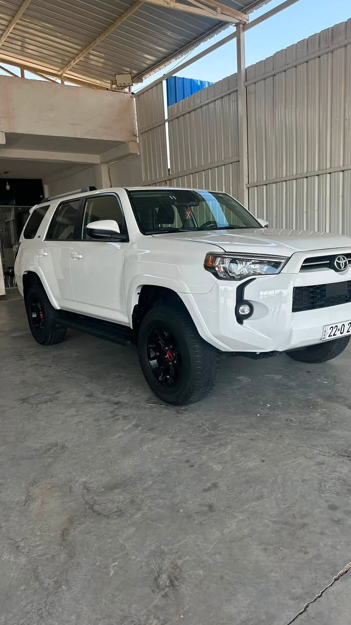 السلام عليكم
TOYOTA  4RUNNER SR5  2024
~ تويوتا فور رنر 
~ وارد أمريكا  
~ محرك 6 سلندر   
~سيارة نصف البنيد صبغ وجاملغ عكس السايق بارد
~ ايرباك ستيرن و تكمة مرجع بلادي 
~ ماشي 46   الف ميل
~موصفات
~ بصمة 
~ فور ويل ( 4*4 ) 
~ شاشة كبير  كاميرة دوار 
~ كاميرة خلفية 
~ داخلية اسود 
~ رادار أمامي و جانبية 
~ كشن أمامي كهربائية 
~ لايتات عدسة زينونة 
~تحديد سرعة 
~ حجم تايرات 17 
~سيارة مرقم اربيل جاهز تحويل او وكاله نفس يوم
~ 
~ سعر  (315  )💰ورقة دولار بيها مجال 🤏
~ مكان واسط العزيزيه
***********
