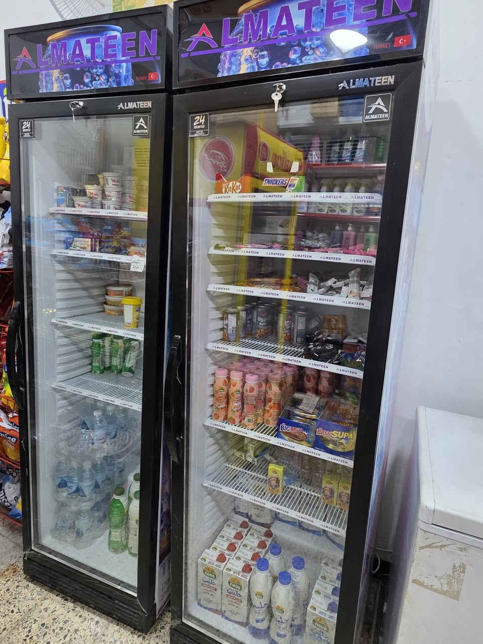 مجمده رويال روكس استعمال شهر فقط نظيفه السعر 450 وبيها مجال
ثلاجتين المتين مستعمل شي قليل نظيفات زمن الشراء الشهر ال2 للبيع سعر الوحده 450 وبيها مجال المكان نفق الشرطه ***********

