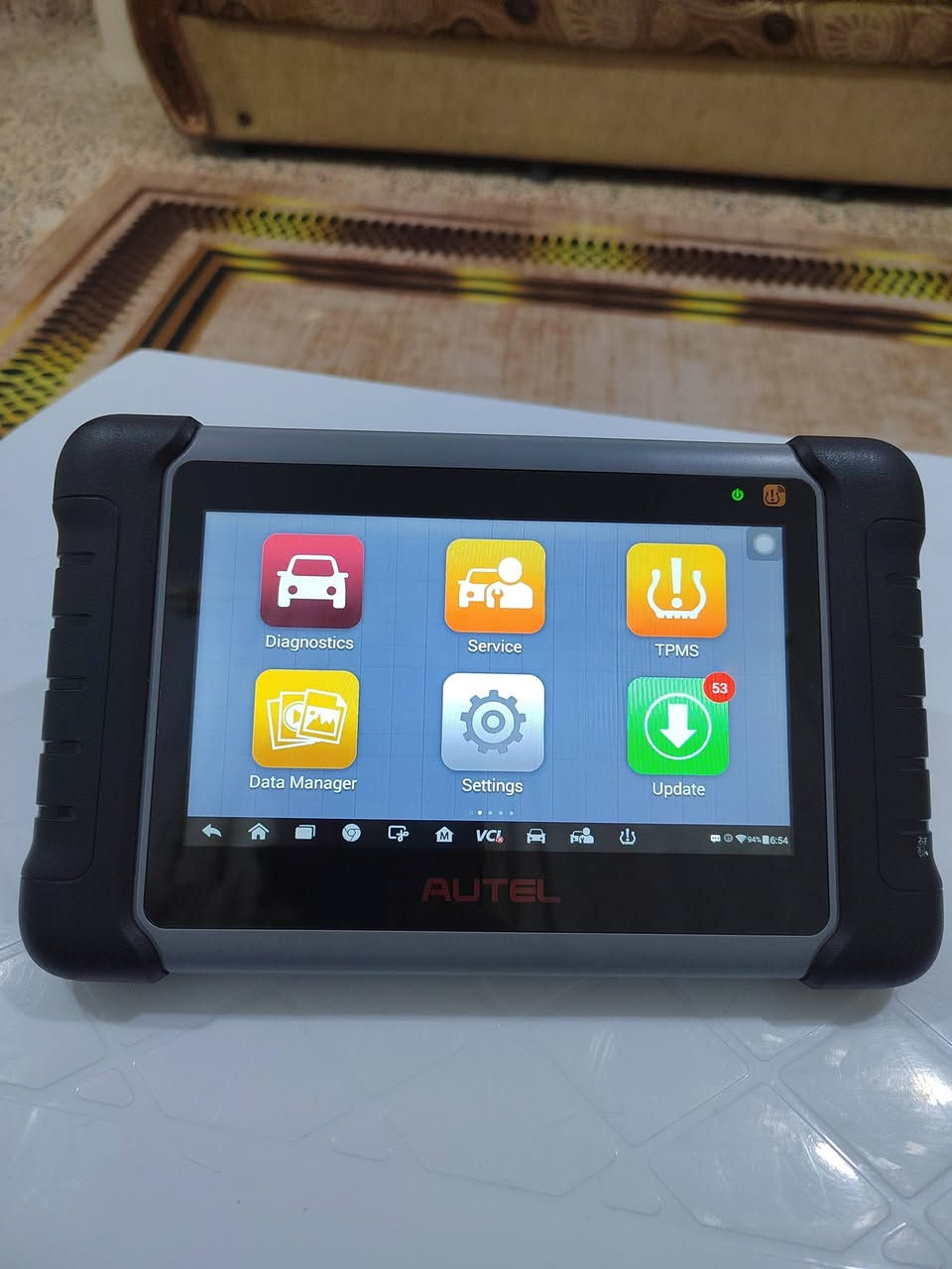 Autel maxipro mp808 ts
مواصفات معروفة اكثر من 46 وظيفة برمجة..مع برمجة حساس التاير.. باقي سنة تحديث لغاية 4/9/2027.. من شركة لمعان الوسام السعر 750 الف
***********
