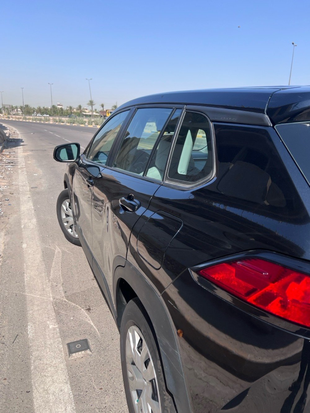 السلام عليكم للبيع كورلا كروس دخول جديد وارد امريكي موديل 24 السياره سويج تحكمات ستيرن قياده داتيه مصلح بالعراق الحادث مالتها موجود بالصور مال امريكا بدون ارقام ماشيه 56mi لايتات زنون مابيها تبديل قطعتين تبريد داخل ابيض شاشه كاربلاي مكاني بغداد خلف مرور الرستميه السعر 150$ وبيها مجال للاستفسار ***********