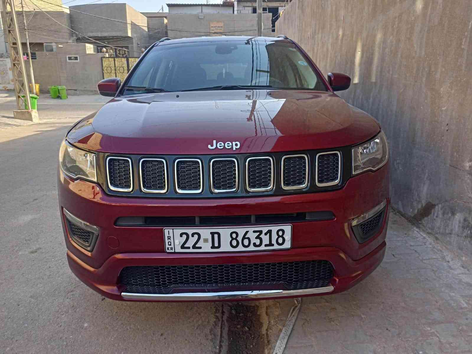 السلام عليكم
جيب كومباس موديل2021 سبورت
اربيل بأسمي
محرك2400
حادثها شبر بالجاملغ والبنيد مثل ما موضح بالصوره والسونار
كامره دوار 360 درجه
بصمة 
تدفئة مقاعد
شاشه كبيره 
تحكمات ستيرن جهتين امامي وخلفي
وبيها بعد مواصفات
السعر 170 وبيها مجال
مكاني النجف ￼
للاستفسار الاتصال بالرقم
***********
