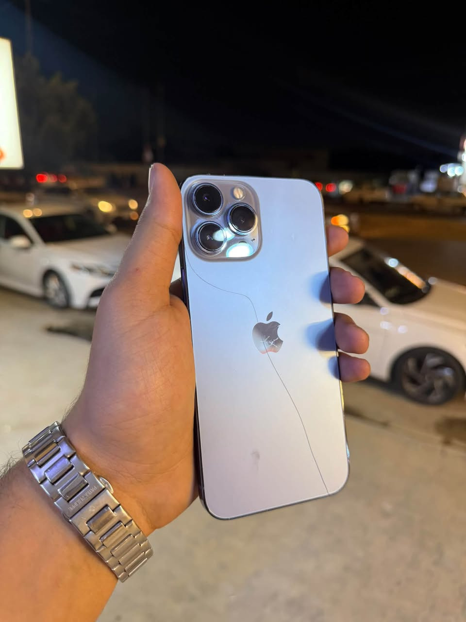 آيفون ١٣ برو ماكس • ٢٥٦ • بطارية ٨٤٪