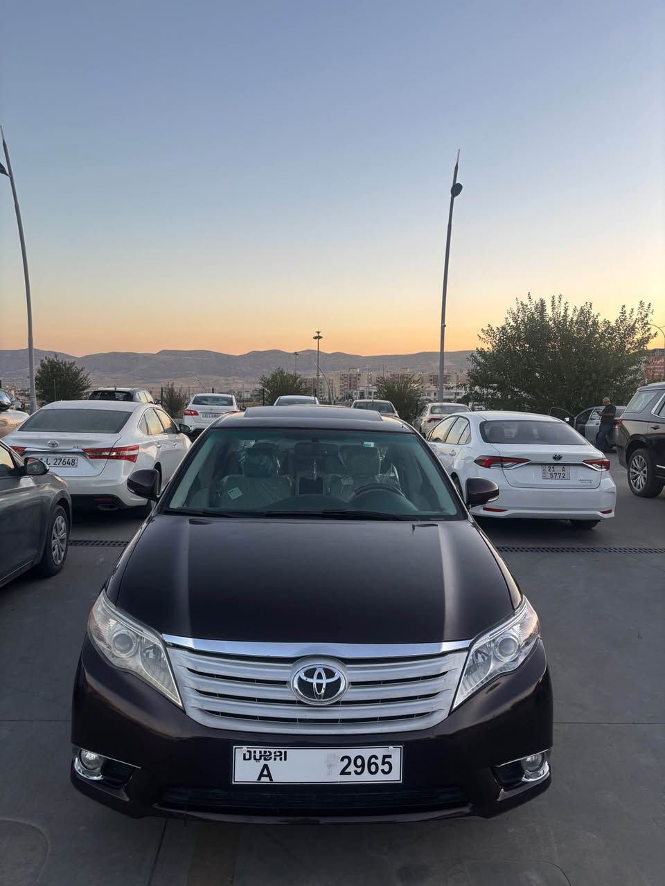 Toyota Avalon 2011 📦
رەنگی عەنەبی
بەس بونید بویاخە
گیرو مەکینە بەشەرت
نەکراوەتەوە دەنگی دیجیتالیشی نیە
١٣٠هەزار روشتوە
سەیارەکە نمونەیە گەنەو شت نیە
بی چال و شوختە
فول مواسەفاتە
کوشن جلد
کوشن سارد و گەرم
تەبرید نیزام سبلیت
سلایت
بەسمە
پەردە
سەیارەکە هەموو گیانی بەشەرت
شوین سلیمانی 
نرخی ١٠٥$
*********** السليمانية, العراق
