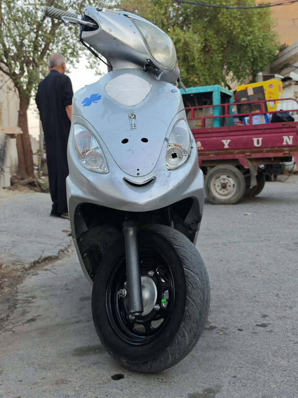 السلام عليكم  دراجه مبدل بيها بوشه وكهربائيات شغاله صوت المحيط ناعم ***********📞450💸💸
