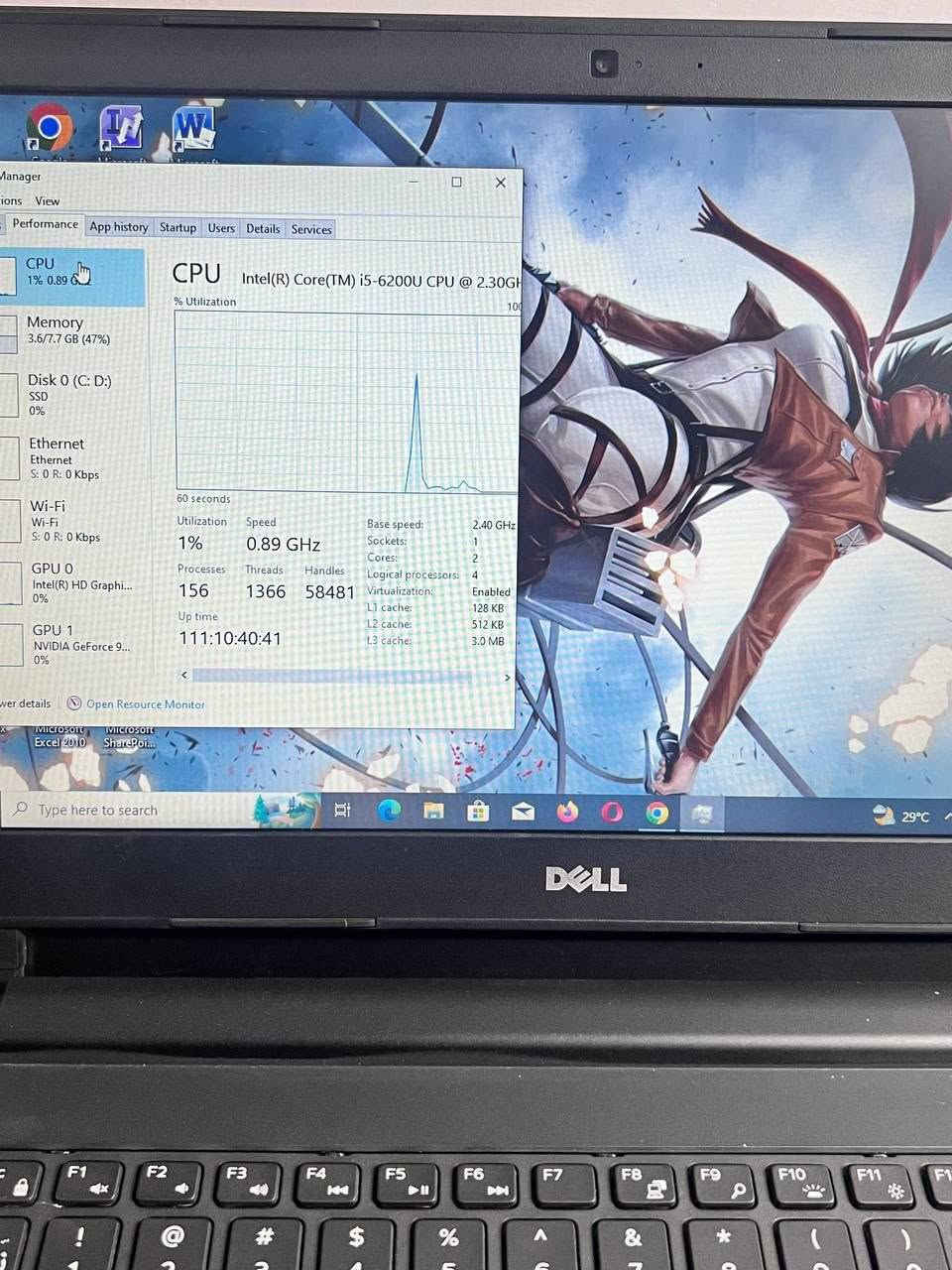 ديل لاتيتيود • i5 6200U • نفيديا 920M 2GB