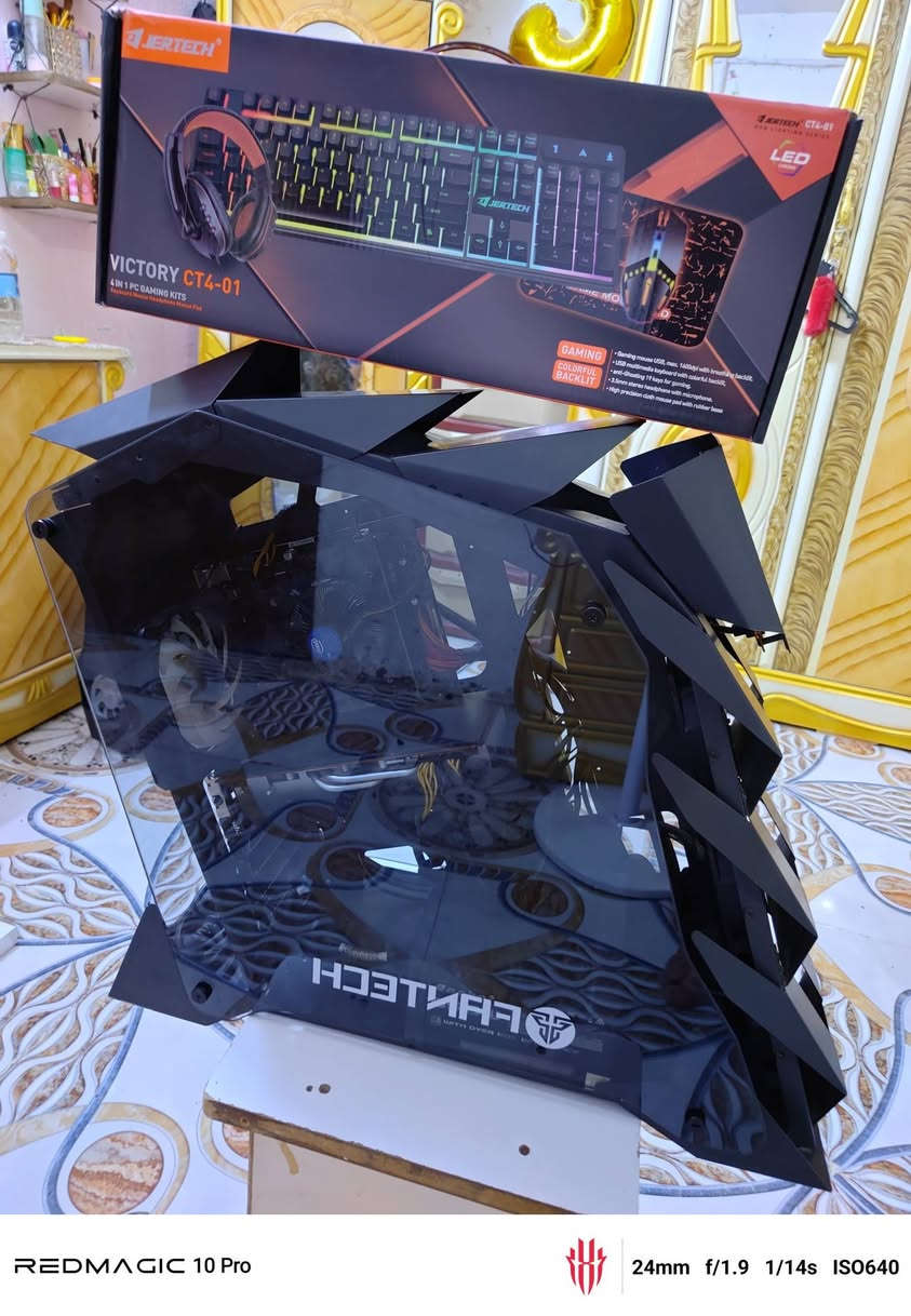 اخوان تجميعتين مناسبات واسعار ثابته
مكاني كوت وعدي توصيل 
رقمي ***********
i5 9400f
rx5700 8g 
H310m pro
ram16 3200
sdd128
hdd500 
psw 650 rgb
سعر 680
والثانيه كرت الشاشه 
GTX 1050 Ti 4GB GDDR5
🧠 المعالج
Intel Xeon E5-2660 v2
⚙️ الأنوية
10 أنوية / 20 خيط
🚀 سرعة المعالج
2.20GHz، تصل إلى 3.00GHz Turbo
💾 الرام
16GB RAM
💽 التخزين
SSD 256GB
🔌 مزود الطاقة
550W
سعر 350
ويه كل تجميعه بكج كيبورد وماوس وماوس باد 
وسماع

