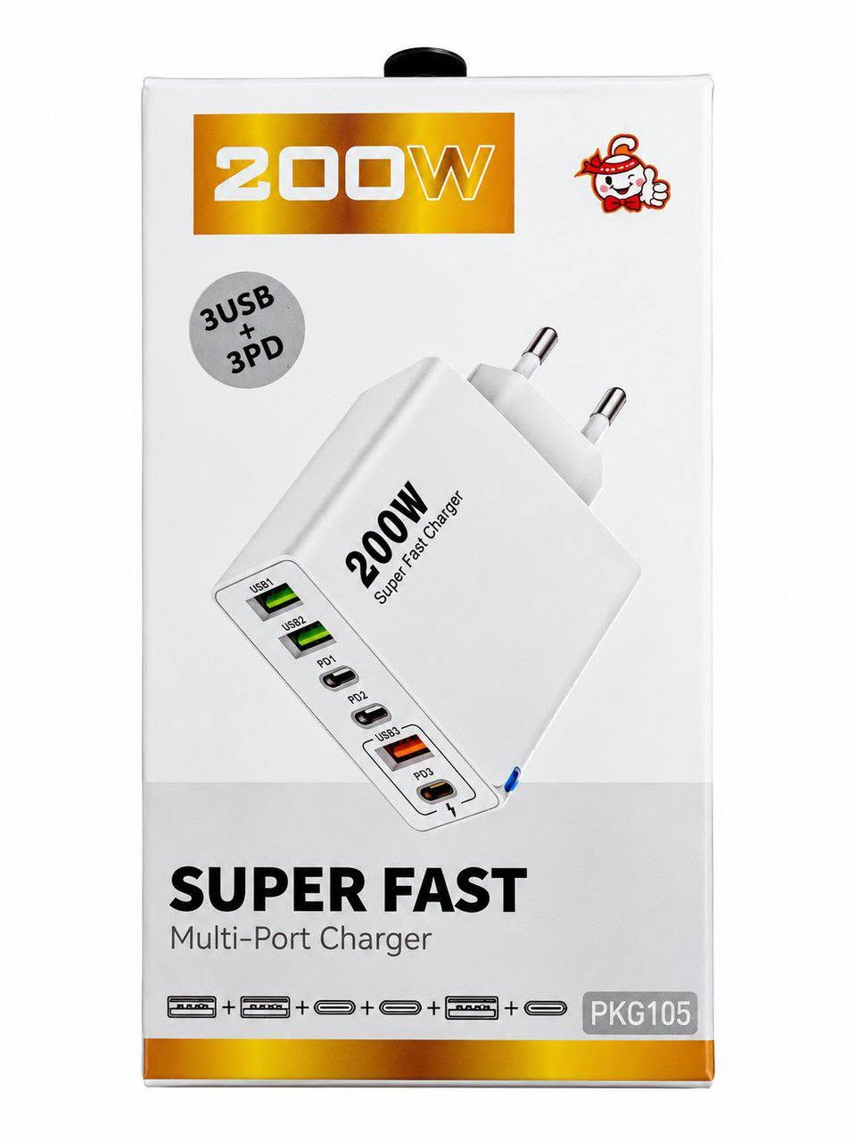 شاحن اجهزة متعدد النوافذ جديد سعر 12 ألف 
واتساب : ***********
. قدرة معلنة 200W.

. 3 منافذ USB + 3 منافذ PD.

. يدعم الشحن السريع لعدد من الأجهزة 
والبروتوكولات.

. متوافق مع أجهزة متعددة مثل الهواتف والأجهزة اللوحية وغيرها.

. يدعم مخرجات متعددة: 5V / 9V / 12V حسب مواصفات الجهاز.

. يعمل على مدخل كهربائي 100–240V.

. مناسب لشحن عدة أجهزة في وقت واحد.

• موديل الجهاز: ADC-PD010
توصيل لجميع مناطق بغداد 3 آلاف فقط
