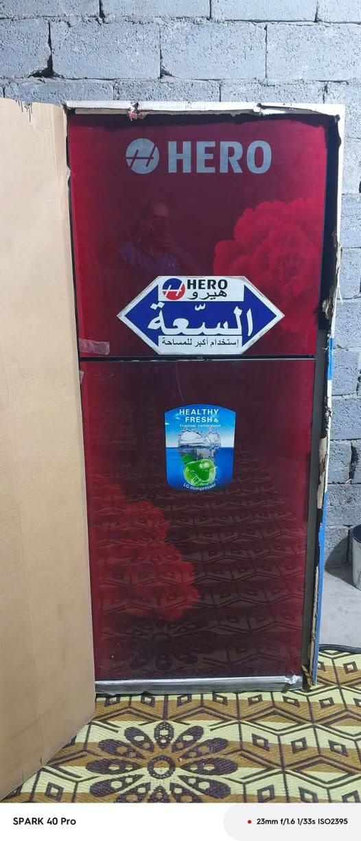 سلام عليكم اخوان ثلاجه للبيع اكبر حجم بعده جديد ما مستخدمه 30 قدم للبيع سبب البيع عندي ضرف رايده 650 وبيه مجال قليل للشراي مكاني الحسينيه ***********
