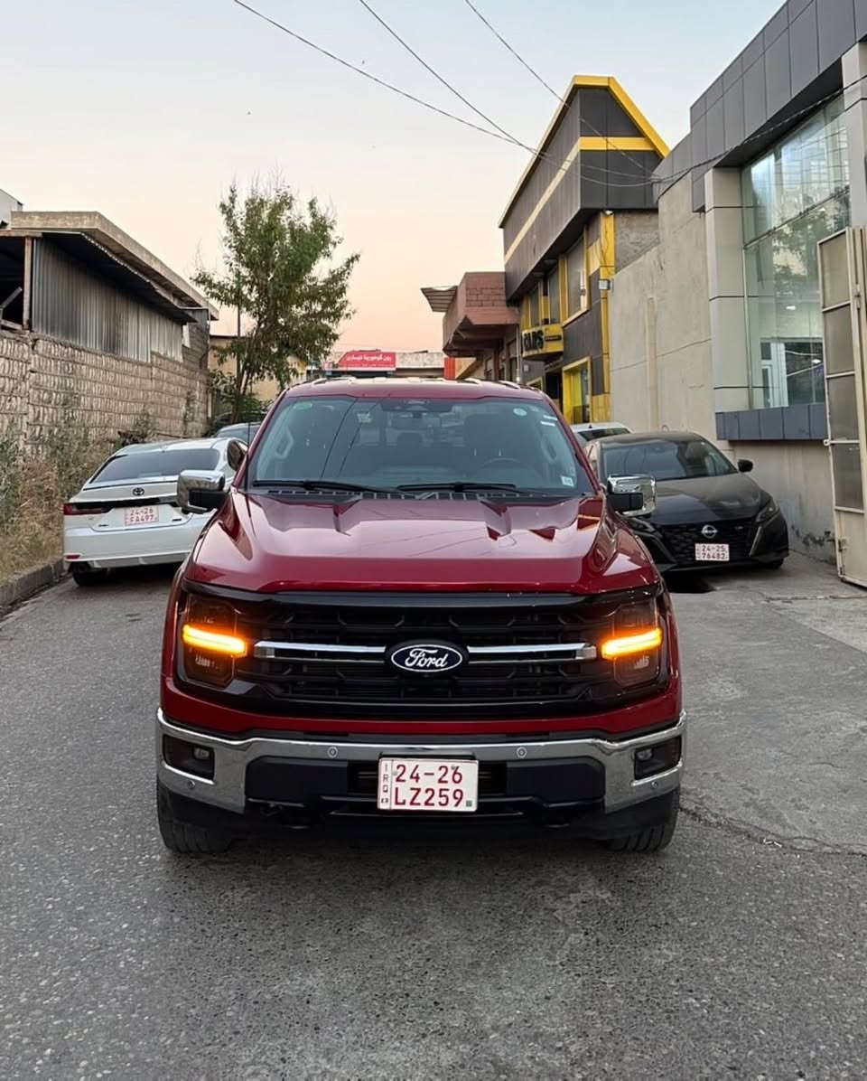 فورد F150
موديل 2024 
كلين تايتل بدون حادث 
مواسفات XLT 
مكان سيارة زاخو 
سعر 30,000$ 
300 ورقة 
***********
