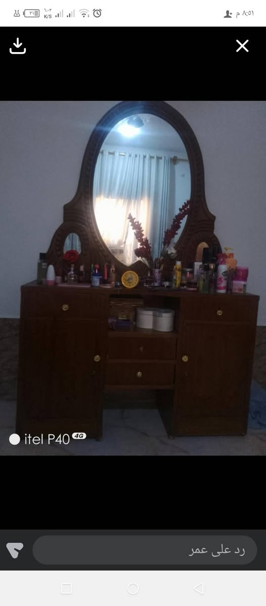 للبيع ///غرفه خشب عراقي ثقيل كنتور ست بوب جاهزه السعر المطلوب 450 الف اني مكلف بالنشر الي يريده لا يراسلني يتصل على الرقم ***********.
