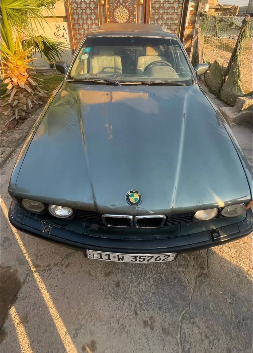 بي ام 735i موديل 1989 رقم بغداد دولي باسمي
مكينه كفاله گير جديد حداديه ‎%75
عليها منظومة غاز جديده بلضمان بعدها
تبريد قطعتين 
منضومة زنون 
دمام مضخم صوت كامل 
تخم تاير جديد
حماوتها فوك الربع متصعد ابد 
مصبوغه للجماليه فقط 
نقصها ترتيبات للغرفه وبور ستيرن فقط
تحويل ثاني يوم مشروع وطني

السعر /50 وبيها مجال 
العنوان كوت / ***********
