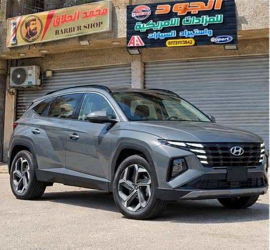 📢📢📢2024Hyundai Tucson limited
توسان لمتدأعلى فئةفوول مواصفات.دخول جديدضررها بسيط.صبغ وتصليح ربع جنطة الصندوك وشبر بالچاملغ..ضررسطحي..بدون لآ شواصي.ولآ لغد باقي السيارة كفالة.

بدون أيرباك ليبل واحد.بدون تبديل.السيارة جديدةجدّن ودخول جديد وأخت الزيرو بعدها.ماشية23ميل حقيقي مشي أمريكا السيارة فوووول مواصفات وحادثها بسيط لآ تقارنها بالخليجي أو بالفئات الأقل منها
1- محرك 2500
2- بانوراما 
3-أربع كامرات أمامي وخلفية وجانبية بالمرايات 
4- حساسات أمامية وخلفية ١٢ حساس
5- رادار أمامي وجانبي وخلفي ونقط عمياء 
6-تتقدم وترجع بالبصمة 
7- كشنات جلد أسود ملكي وكهرباء الأماميات أثنينهم 
8- تبريد وتدفئة كشنات أمامية وستيرن تدفئة وكشنات خلفية تدفئة 
9- ,گير دگم المرغوب وشفتات ستيرن 
10-خزن كشنات
11-لايتات عدسات تختلف عن العادي
12- صندوق كهرباء ومن تقترب منه يفتح أوتو.. 
13- لون أسمنتي المرغوب 
14- سستم صوت Bose 
15-أوتو هولد
16- مساعدة النزول من المنحدرات 
17-شاحن تليفون واير ليس 
18-بدون أيرباك بلادي
19-أوتوستوب 
20-أنارة داخلية led 
21-شحن تايب سي 
22- ويل كب نجمة حجم19
23- شاشةكبيرة أبل كار بلي وأندرويدأوتو 

وكوومة بيها بعد مواصفات السيارة جديدة ومابيهاأي نقص.وبدون.أرقام تترقم بكل المحافظات عدا كردستان..السعر203$$وبيها مجال للشراي.للأستفسارمكان السيارة بغداد حي القاهرة شارع الضباط مقابل حسينية آل الرسول للأستفسار تلفون أوواتساب☎️☎️***********

نص مكتوب في الصور:
- 000-44231699 - 01/23/2026 - IAA Inc.