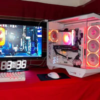Pc - (مستخدم مده قليله اخو الجديد-للبيع) Pc  كامل ملحقاتها قطعها مثل م...