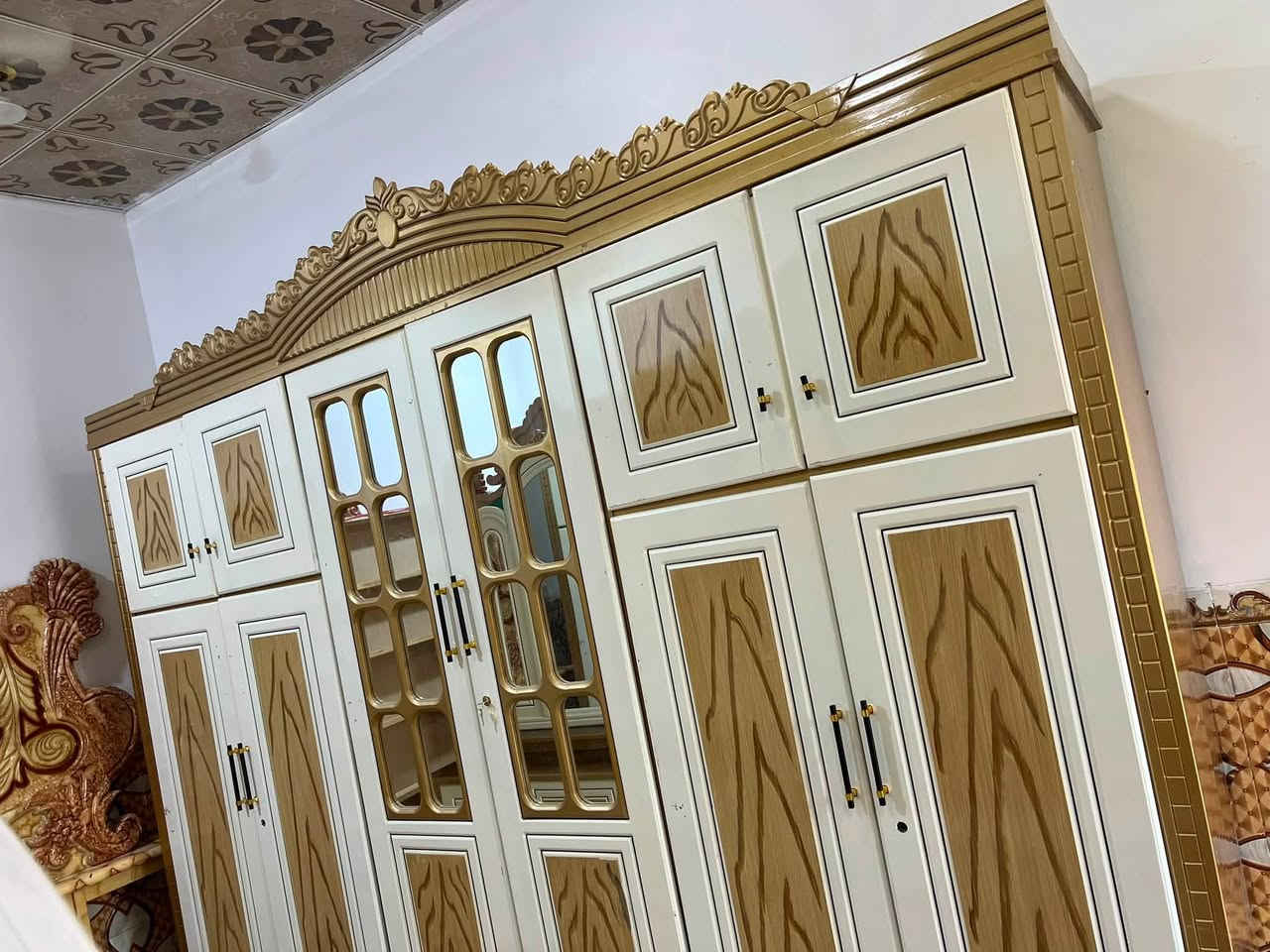 غرفه اخشاب تسكام ام السته طابقين تصمم تركي جديده كلش سعر 900 عنوان سوك الشيوخ حي العسكري رقم ***********@إشارة
