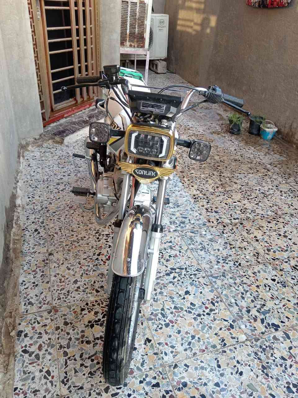 دراجه سونك 4 كير محرك 2026 زيرو مكاني بغداد جسر ديالى فلكة سلمان باك *********** اوراق كامله سعر 850
