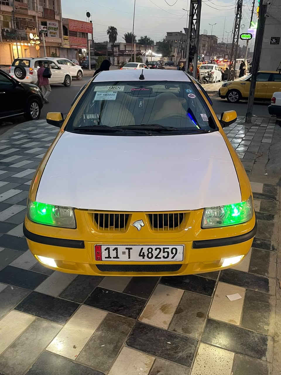 سمند كرستال • ٢٠١٢ • رقم بغداد دولي