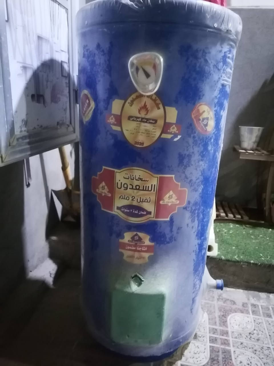 سخان جديد • السعدون • ١٢٠ لتر