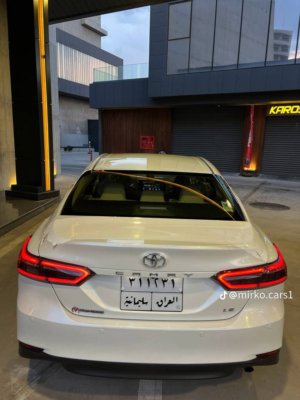 كامري 2020
خليجي 
LE

 ماشية ١٢٧  كيلو
رقام سنويا جديد
سعر 195  
***********
