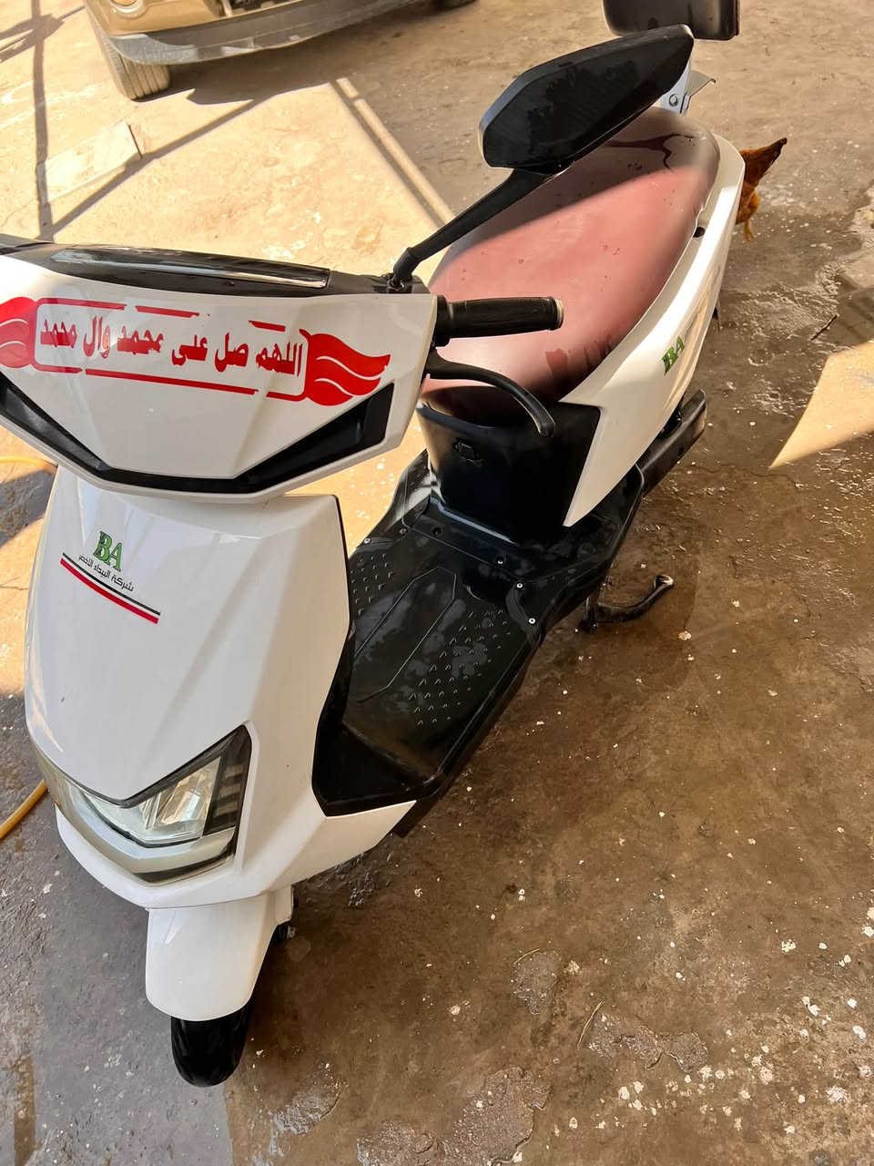 دراجه شحن للبيع ٥ بطاريات ٣٢ امبير سرعه ٦٠ حقيقي تمشي ٤٠ كيلو بلشحنه الوحده نظام رجوع الى الخلف كهربائيات شغاله ٣ سرع نظام حمايه السعر ٤٠٠ بيها مجال عنوان بغداد المعامل ***********
