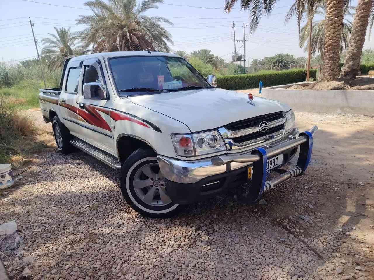 السلام عليكم بيك اب دير صيني موديل 2008رقم نجف نگليزي بآسمي سنويه ل 2030.السياره جاهزه تخم تاير حداديه تبريد ويه السويچ.. السعر 55💵وبيه مجال. 
للستفسار اكثر. ***********

