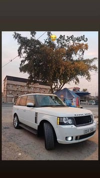 🔱 رانج روفر فوك 2012السلام عليكم ‏Range Rover Vogue  ◼️ لون ابيض  🔘 رق...