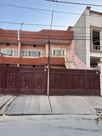 دار للأيجار طابق ارضي مساحة170متر الموقع طريق بغداد خلف اسواق غندورة  ...