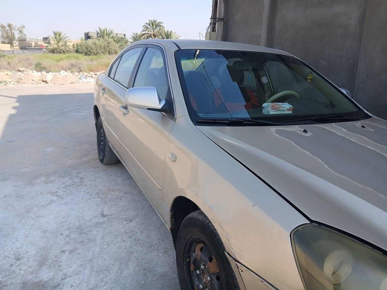 السلام عليكم كيا اوبتيما موديل 2006 كير عادي وارد خليجي رقم بابل انكليزي لون ذهبي شنباني كفاله من الضربه  تبريد ثلج كير حداديه مكينه كفاله دواخل عسلي مكان السياره ديوانيه للأتصال *********** غير متواجد ع الفيس
