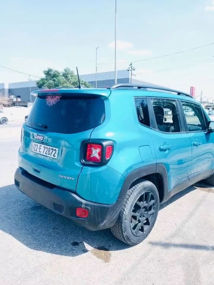 جيب رينيجيد Jeep Renegade
الموديل:2020
لون: فيروزي مميز
فئة: Sport
مواصفات:
بصمة
مقاعد:قماش 
شاشة وسطيه
كشافات ضيابية 
مثبت سرعة 
محرك:2400
وارد امريكي 
عداد المسافة:67000 ميل 
بچم كبس 
الضرر: بابين جهة السكن فقط
السعر: $118 وبي مجال قليل
للاستفسار اكثر: ***********
