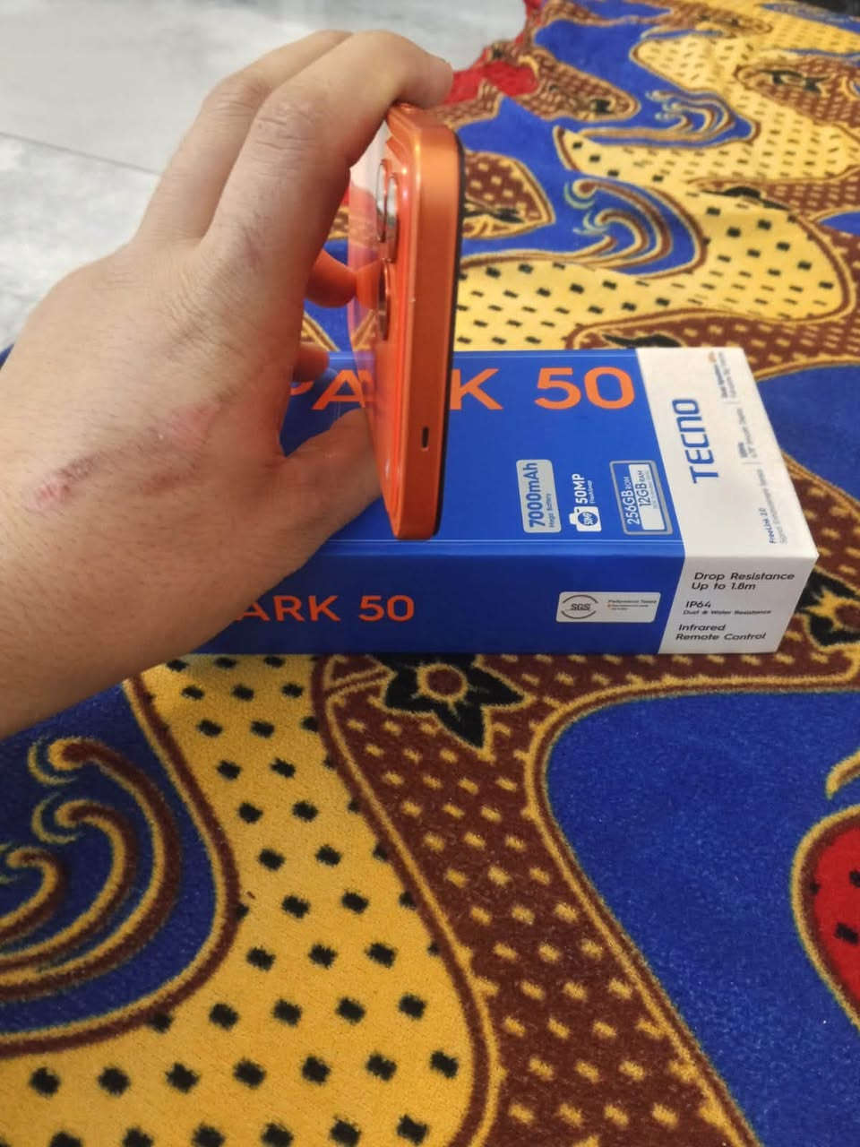 تكنو سبارك 50 • ٢٥٦ • مكفول