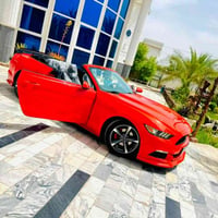 فورد موستنك 2015 للبيع   محرك 3700 6v  لون مميز   مواصفات السته سلندر ...