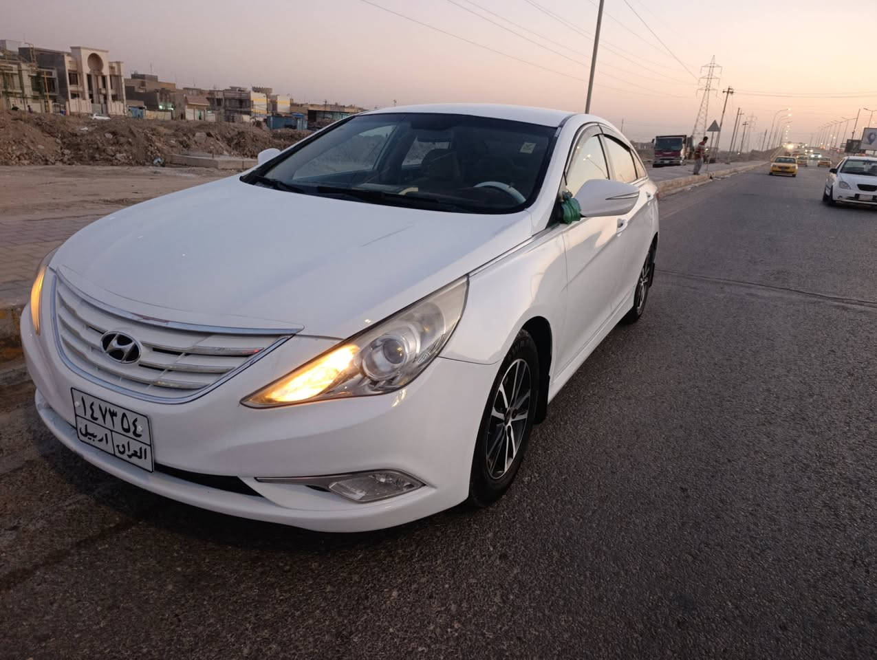 السلام عليكم سوناتا للبيع صبغ عام  اثر تجيه للاستفسار ***********
