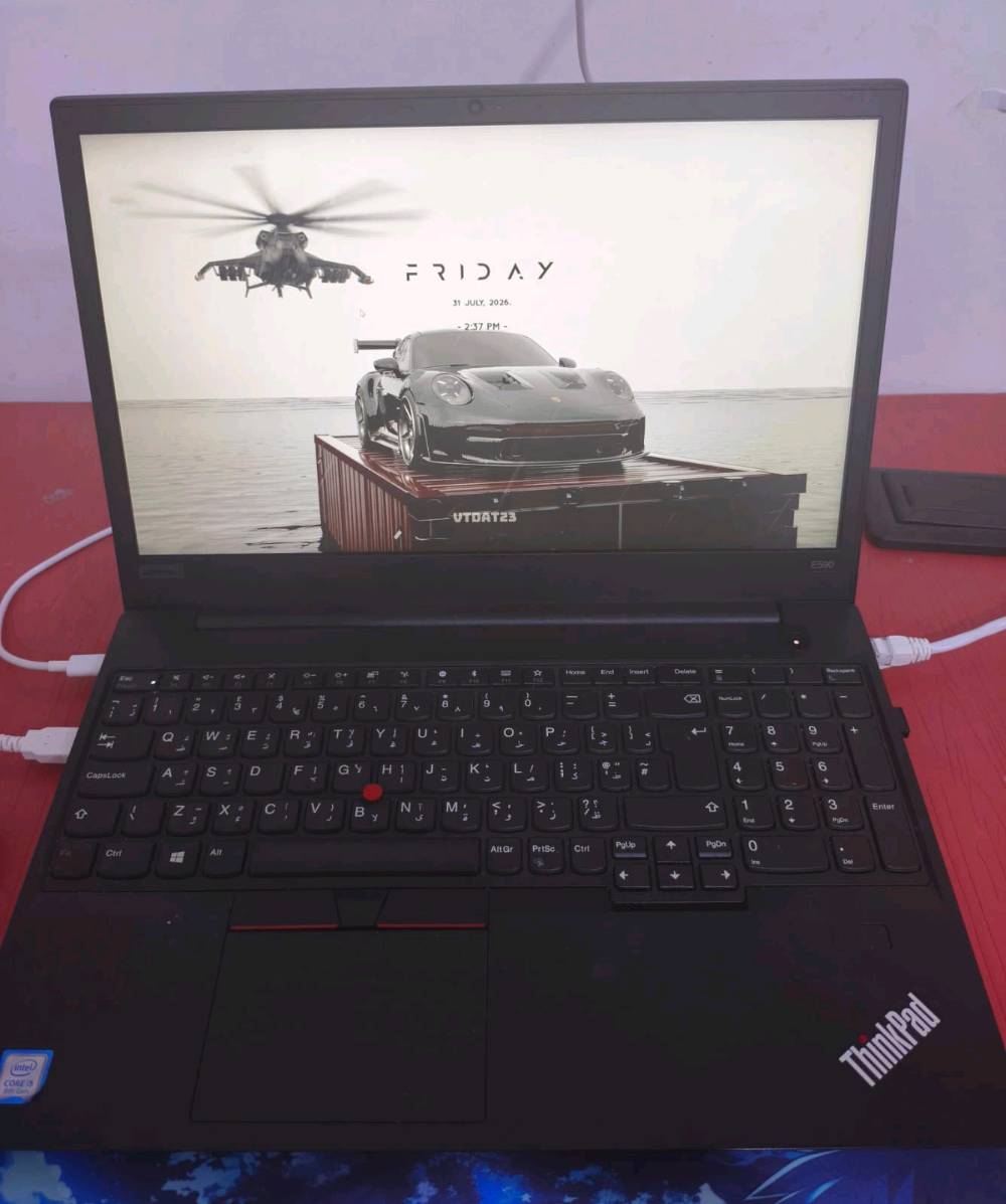 💻لابتوب للبيع Lenovo ThinkPad E590 بحالة ممتازة

اللابتوب نظيف جدًا والاستعمال خفيف، ما بيه أي تصليح أو تبديل قطع، الشاشة سليمة 100% بدون Dead Pixels، والمفاصل قوية وثابتة.


المواصفات: 🔹 Intel Core i5-8265U (4 Cores / 8 Threads) 🔹 RAM 8GB 🔹 Intel UHD Graphics 620 🔹 تخزين 236GB 🔹 Windows 11 Pro أصلي 🔹 بطارية حالتها ممتازة وتشتغل بكفاءة.

ملاحظة: الشاحن الأصلي مو موجود، لكن اللابتوب يشحن بأي شاحن USB-C يدعم الشحن، حتى مثل شواحن بعض أجهزة الأندرويد

🎁 هدية مجانية: ماوس واير اوتو كلك+ ماوس باد 40×35 مع اللابتوب.🎁

اللابتوب جاهز للاستعمال مباشرة، ومناسب للدراسة، الشغل، البرمجة، التصفح، والالعاب الخفيفة

السعر: (290,000) الشراي هلا بيه

رقم الواتساب: ***********