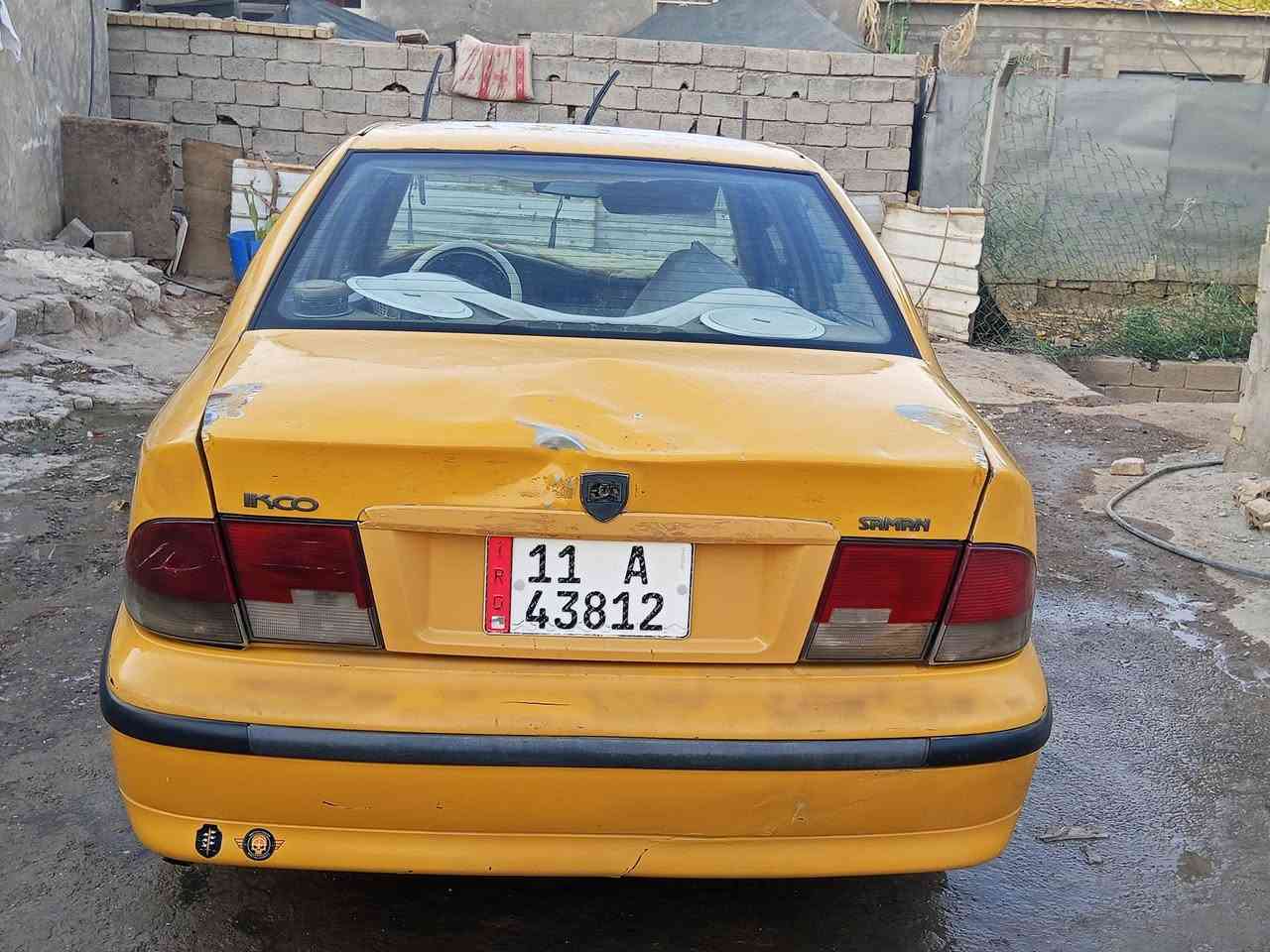 السلام عليكم 
سمند 11ناطقه 
رقم نكليزي بسمي تحويل مباشر 
كلشي بيها مبين بل صور 
مكان السياره بغداد قرب بسمايه 
27 اوبيه مجال 
***********

