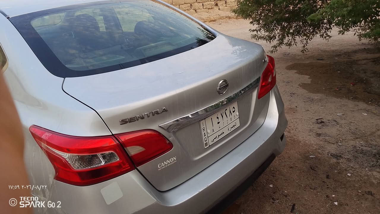 نيسان سنتره مديل 2018وارد امريكي حادث جاملق امامي و باب السائق بارد لغود و شاصي كفاله شرط سياره فول مواصفات 
سياره جاهزه محرك وكير حداديه تبريد طخم تاير كهربيه كله على بلاد سياره حلوه ماله جناي رقم بصره مشروع وطني تحويل ثاني يوم شرط 
السعر 88وبيه مجال بصيط عنوان السياره البصره 
***********
