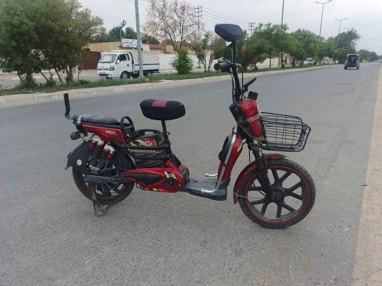 دراجة شحن • بطاريات نص عمر • جلولاء